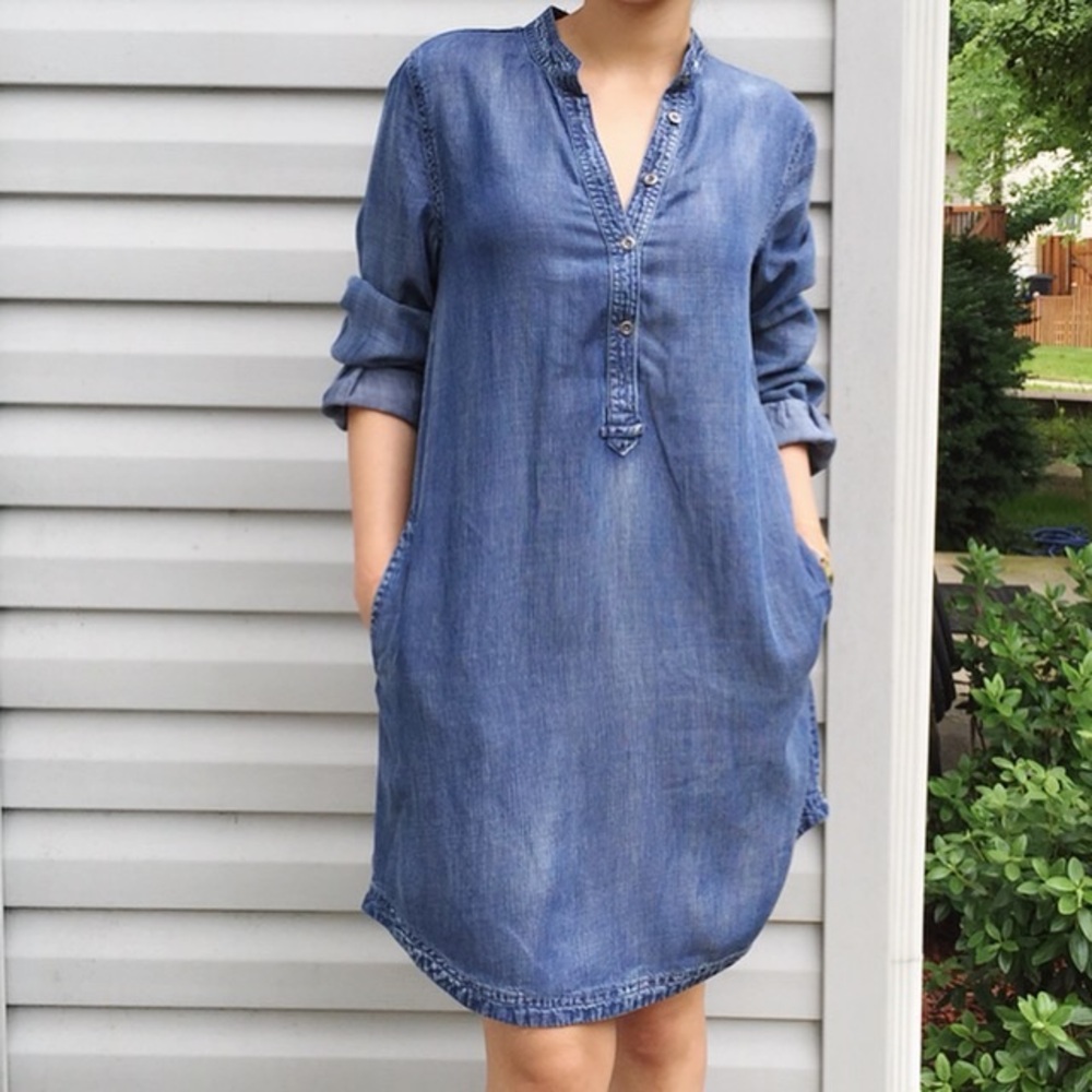 Denim dress